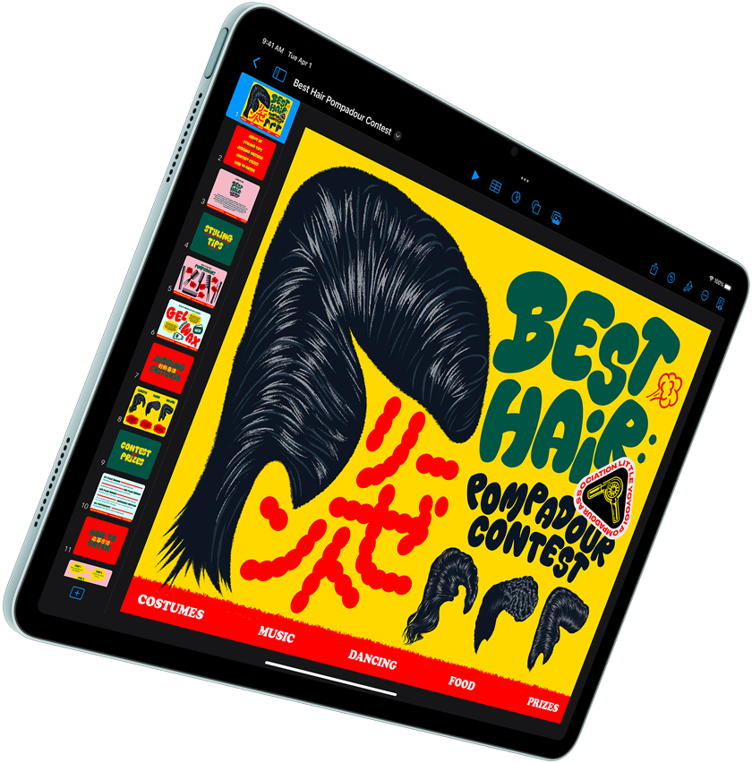 Mėlynos spalvos „iPad Air“