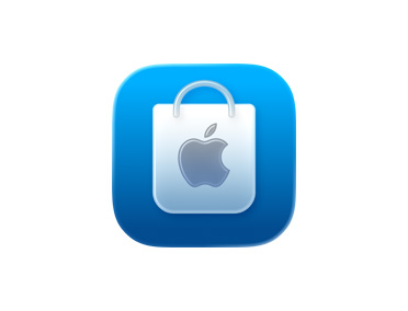 Logo aplikace Apple Store